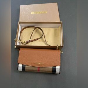 Burberry crossbody wallet style bag